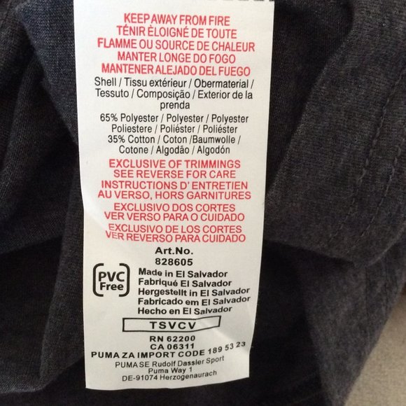 Men’s Puma T-Shirt Gray  - NWT - Picture 8 of 9